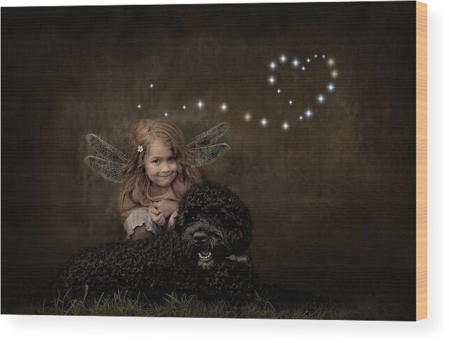 Fantasy Wood Print featuring the photograph Forever by Robin-Lee Vieira