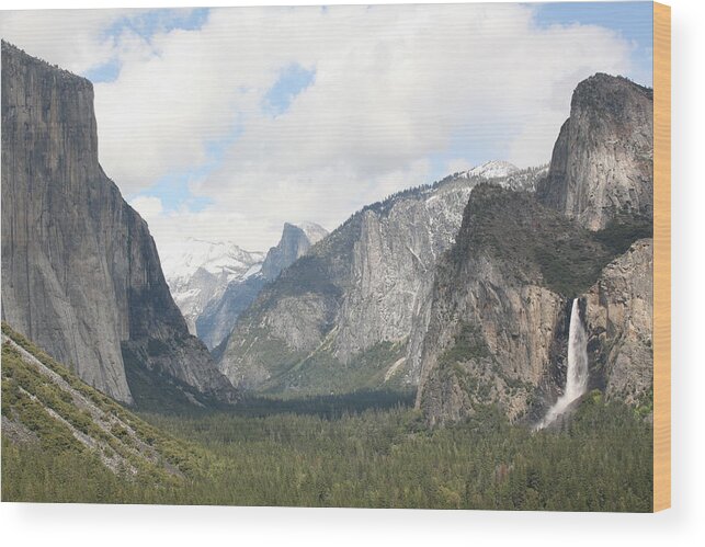 Yosemite Wood Print featuring the photograph Gateway to Yosemite by Tony and Kristi Middleton