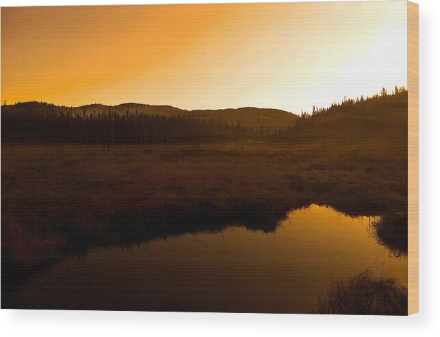 North America Wood Print featuring the photograph Good Morning Laurentians ...  by Juergen Weiss