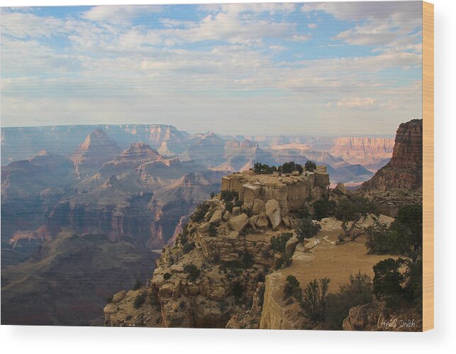 Grand Canyon Wood Print featuring the photograph Grand Scene by Heidi Smith