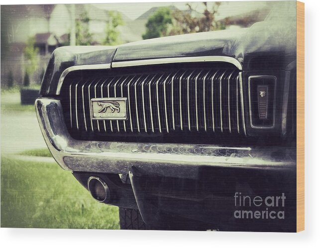 Grill Wood Print featuring the photograph Grilled Cougar by Traci Cottingham