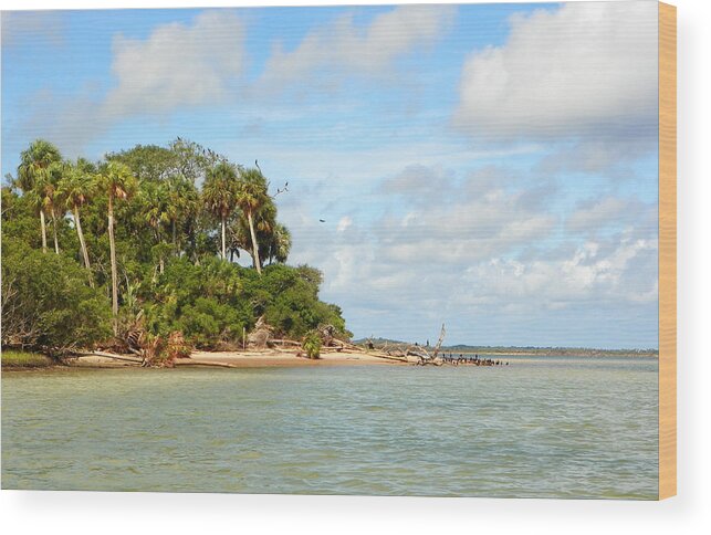 Island Wood Print featuring the photograph Heavenly Island View by Sheri McLeroy