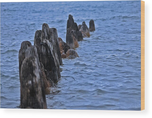 Hovind Wood Print featuring the photograph Lake Huron by Scott Hovind