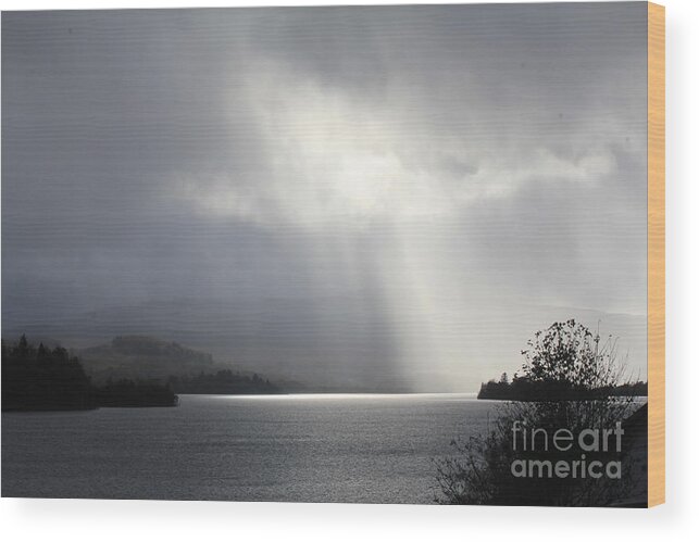 Loch Awe Wood Print featuring the photograph Loch Awe by David Grant