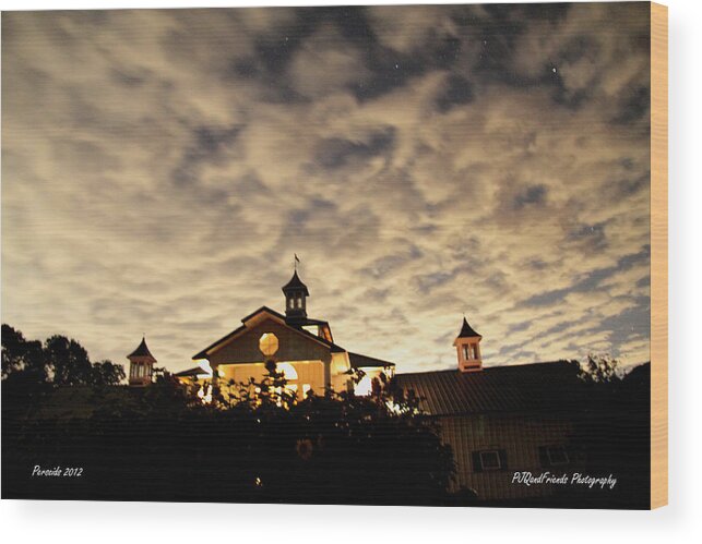  Wood Print featuring the photograph Perseid Peak at Crescent by PJQandFriends Photography