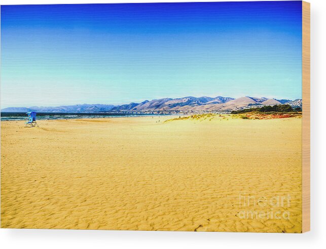 Pismo Beach Wood Print featuring the photograph Pismo Beach by Kelly Wade