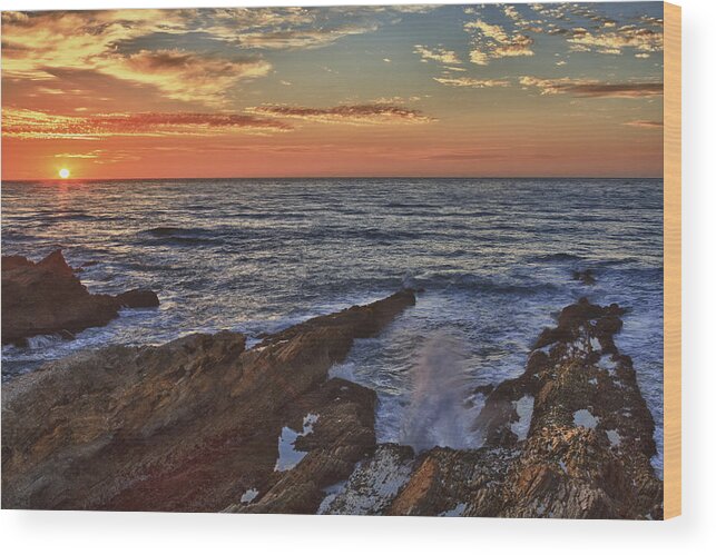 Californa Wood Print featuring the photograph Rocky Paradise by Beth Sargent