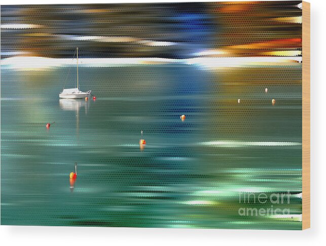 Sailing Boat Wood Print featuring the photograph Sailing by Hannes Cmarits