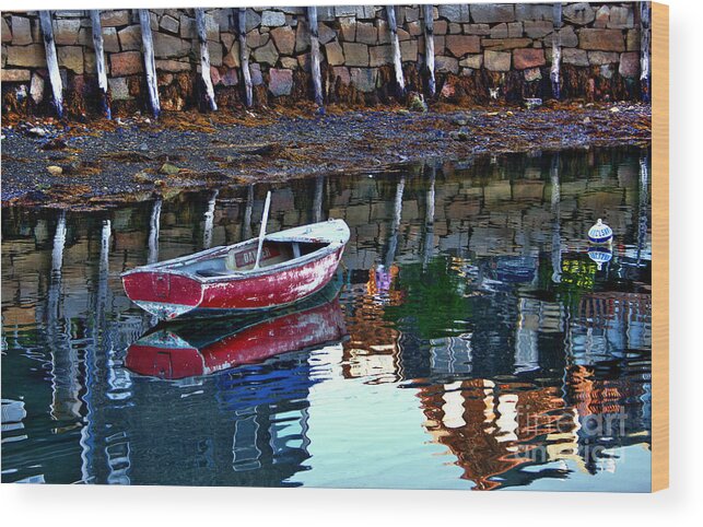 Adrian Laroque Wood Print featuring the photograph Serene by LR Photography