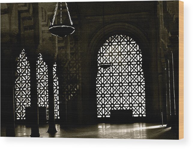 Mezquita Wood Print featuring the photograph Solace by HweeYen Ong