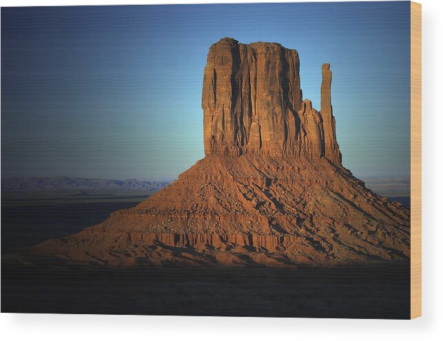 Utah Wood Print featuring the photograph Southwestern Evening by Renee Hardison