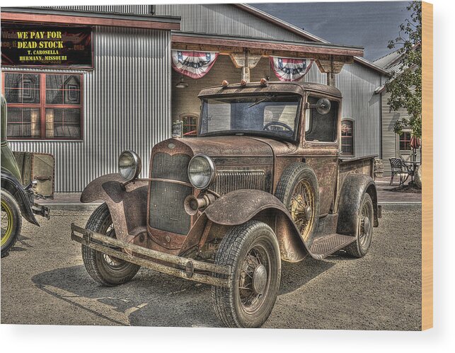 Still Gets Us Around Wood Print featuring the photograph Still Gets Us Around by William Fields