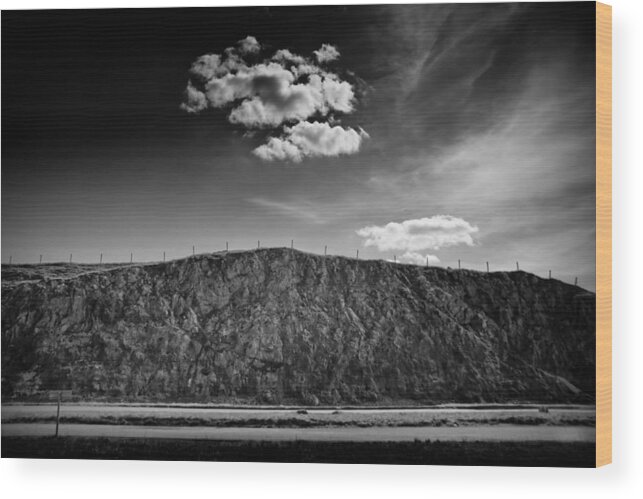Cloud Wood Print featuring the photograph The Cloud by Dorit Fuhg
