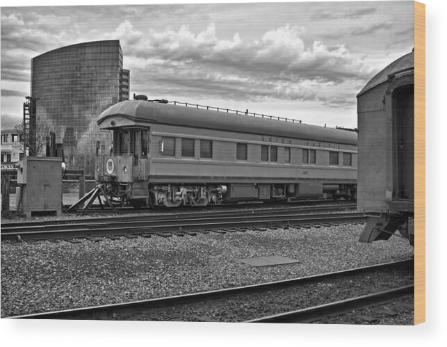 Train Wood Print featuring the photograph Train by Randy Wehner
