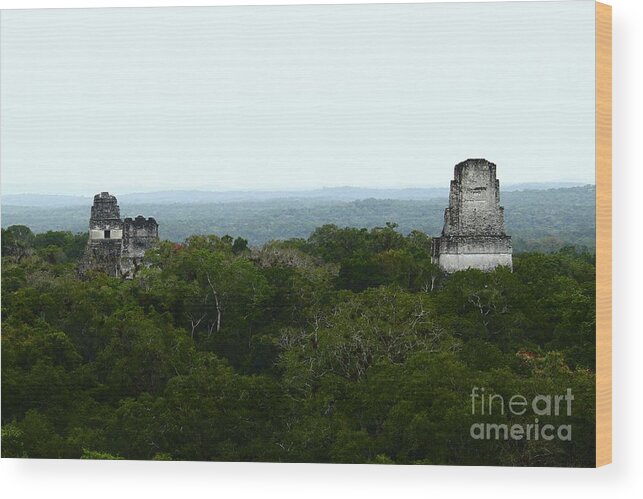 Guatemala Wood Print featuring the photograph View From the Top of the World by Kathy McClure