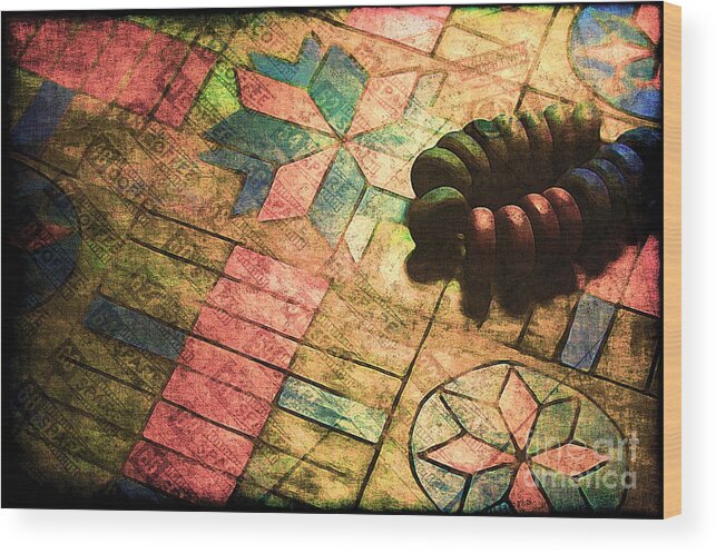 Parcheesi Wood Print featuring the photograph War Games by Judi Bagwell