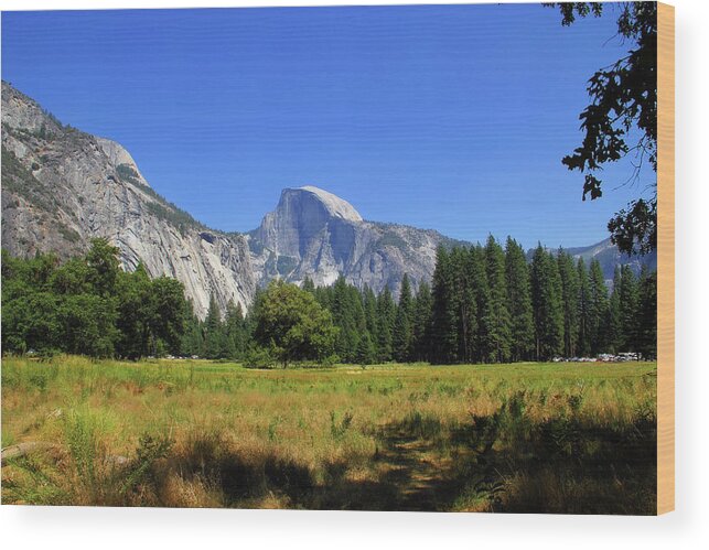 Yosemite Wood Print featuring the photograph @ Yosemite #1 by Jim McCullaugh
