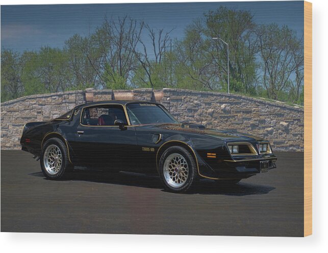 1978 Wood Print featuring the photograph 1978 Pontiac Trans Am by Tim McCullough