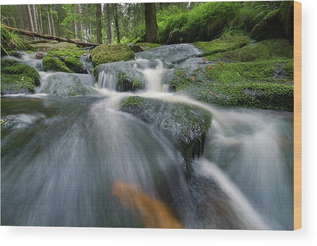 Bode Wood Print featuring the photograph Bode, Harz #1 by Andreas Levi