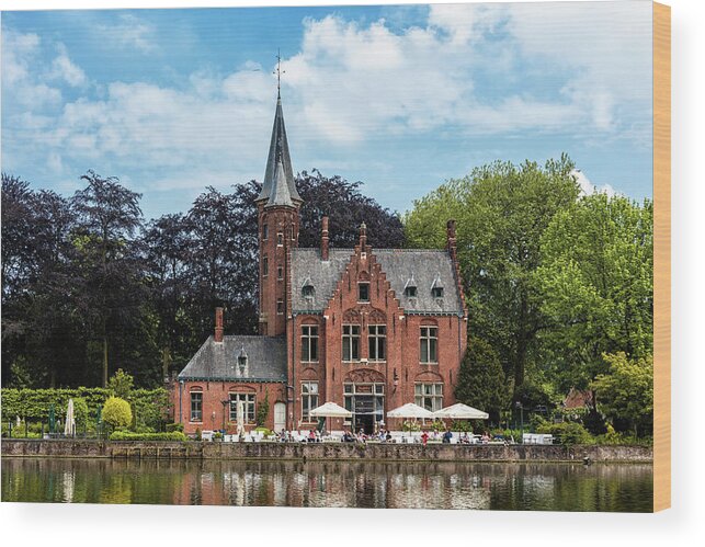 Bruges Wood Print featuring the photograph Bruges, Belgium #2 by Nir Roitman