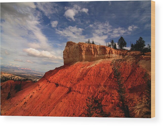 Bryce Canyon National Park Wood Print featuring the photograph Bryce Canyon National Park #1 by Mark Smith