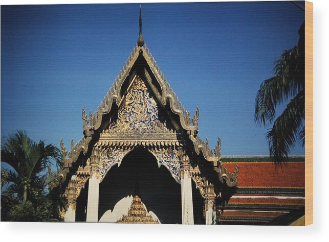 Buddhism Wood Print featuring the photograph Buddhism #1 by Jackie Russo