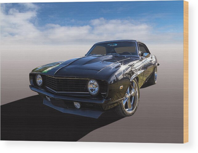 Car Wood Print featuring the photograph Camaro #1 by Keith Hawley