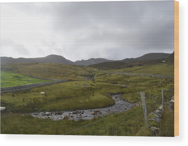 Ireland Wood Print featuring the photograph Donegal View #1 by Curtis Krusie