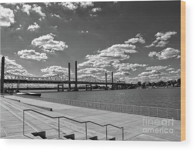 Royal Photography Wood Print featuring the photograph Lincoln Bridge Art by FineArtRoyal Joshua Mimbs