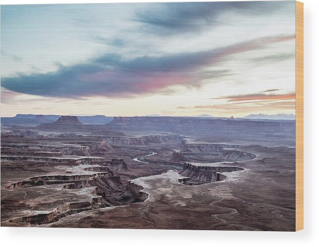 Usa Wood Print featuring the photograph Canyonland National Park by Mati Krimerman