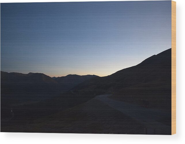 Colorado Wood Print featuring the photograph Rockies Sunrise #1 by Curtis Krusie