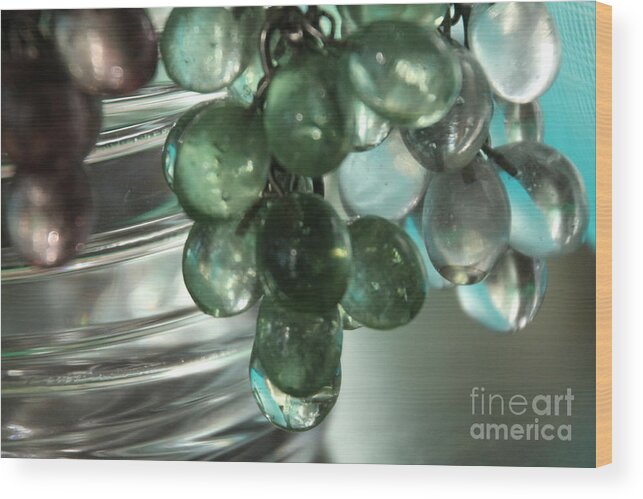 Glass Wood Print featuring the photograph Studies in Glass .... #2 by Lynn England