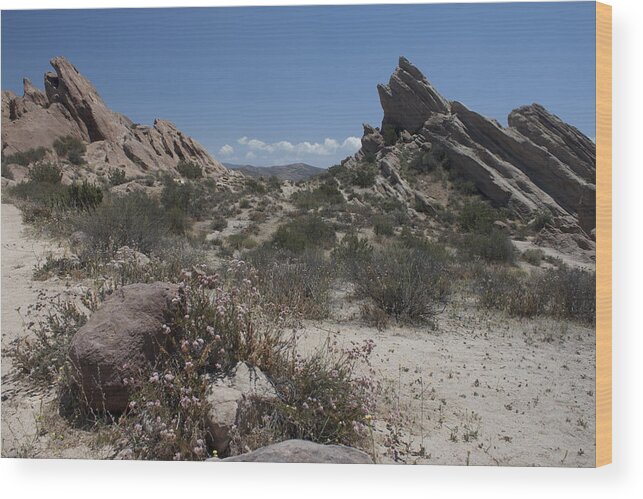 Vasquez Rocks Wood Print featuring the photograph Vasquez Rocks #2 by Ivete Basso Photography