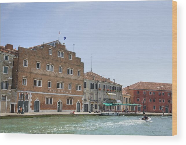 Venice Wood Print featuring the photograph Venice Italy #1 by Ian Middleton