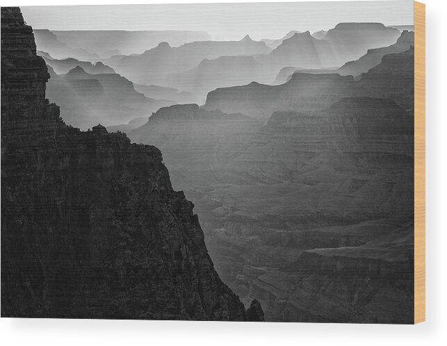 Grand Canyon National Park Wood Print featuring the photograph Grand Canyon Arizona #14 by Shankar Adiseshan