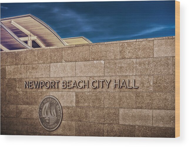 Newport Beach Wood Print featuring the photograph 135 to 237 Million Dollars Give Or Take by TC Morgan