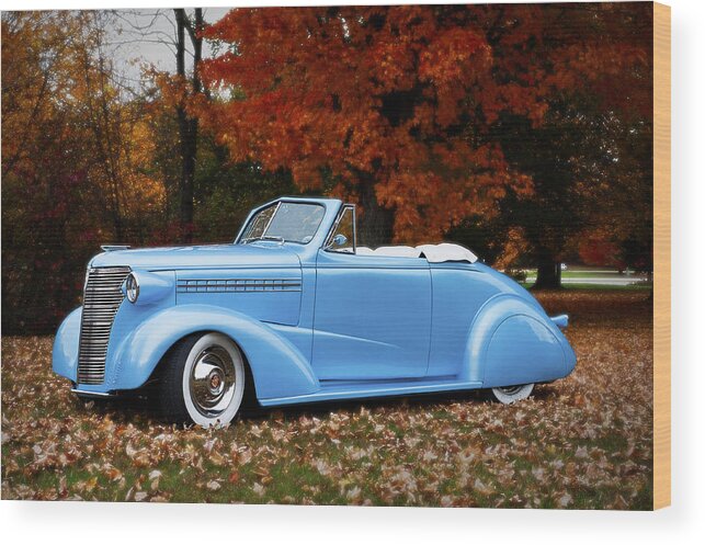 Chevy Wood Print featuring the photograph 1938 Chevy by Dick Pratt