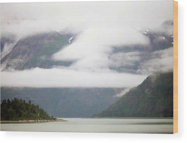 Alaska Wood Print featuring the photograph Alaska Coast #3 by Paul Ross