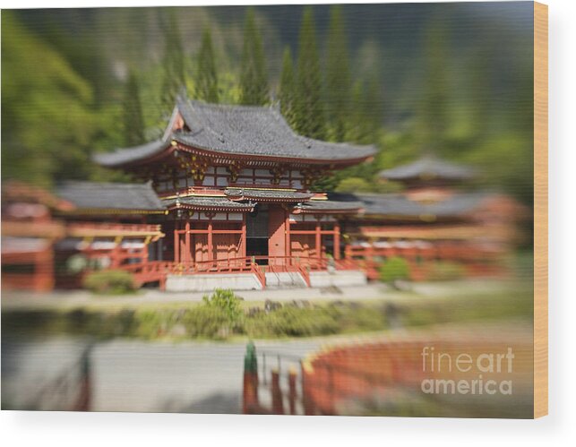Ahuimanu Valley Wood Print featuring the photograph Valley Of The Temples #2 by Ron Dahlquist - Printscapes