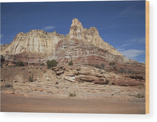 An Rafael Swell Wood Print featuring the photograph San Rafael Swell #23 by Mark Smith