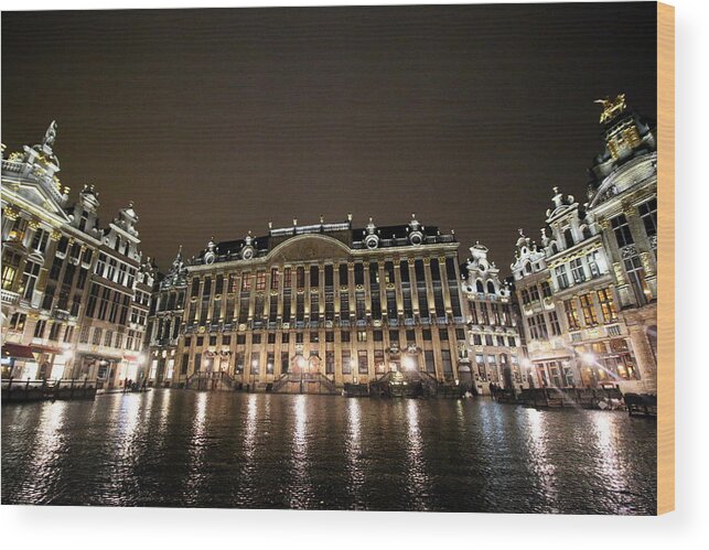 Brussels Belgium Wood Print featuring the photograph Brussels BELGIUM #28 by Paul James Bannerman