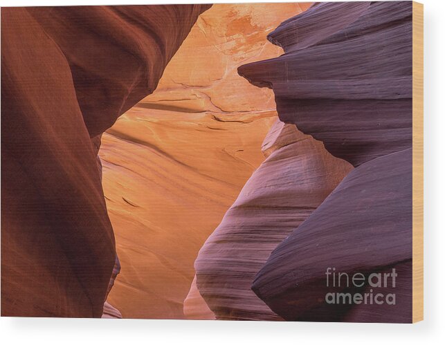 Lower Antelope Canyon Wood Print featuring the photograph Lower Antelope Canyon #11 by Craig Shaknis
