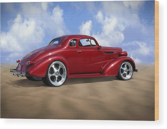Transportation Wood Print featuring the photograph 37 Chevy Coupe by Mike McGlothlen