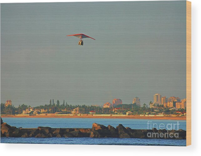 Flying Boat Wood Print featuring the photograph 38- Escape From Palm Beach by Joseph Keane