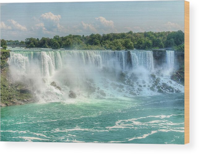 Niagara Falls Wood Print featuring the photograph Niagara Falls - North America #4 by Joana Kruse