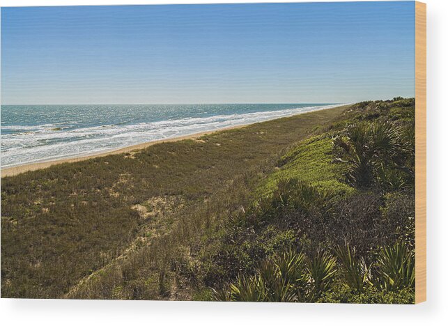 Atlantic Ocean Wood Print featuring the photograph Ponte Vedra Beach by Raul Rodriguez
