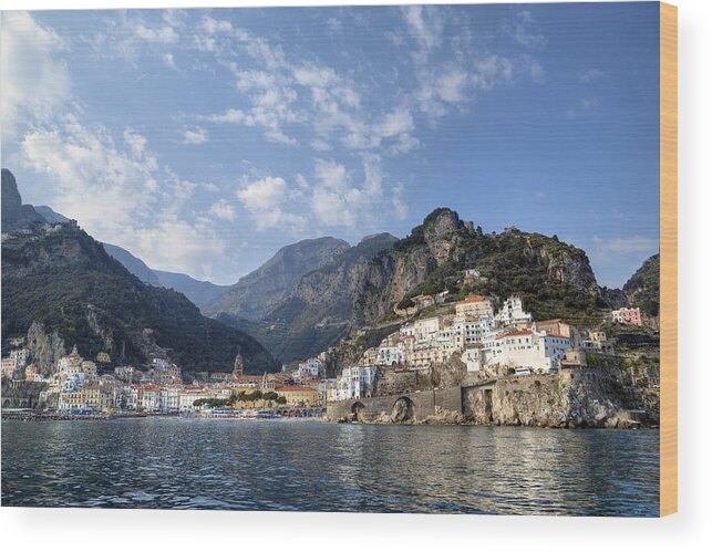 Amalfi Wood Print featuring the photograph Amalfi - Amalfi Coast #5 by Joana Kruse