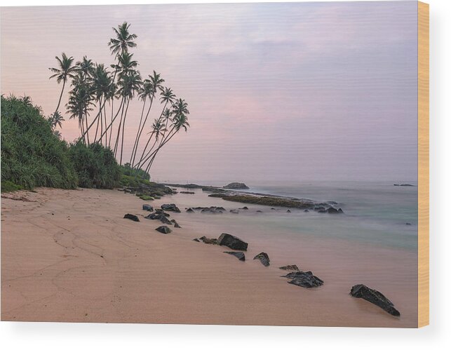Koggala Beach Wood Print featuring the photograph Koggala - Sri Lanka #5 by Joana Kruse