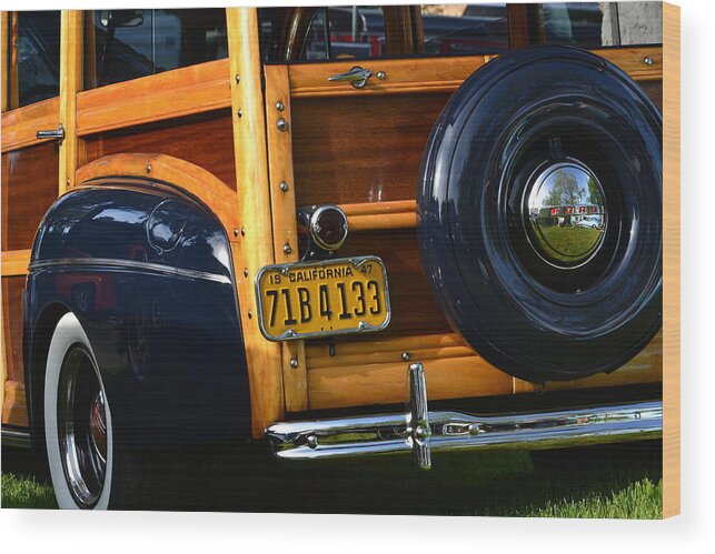  Wood Print featuring the photograph Woodie by Dean Ferreira