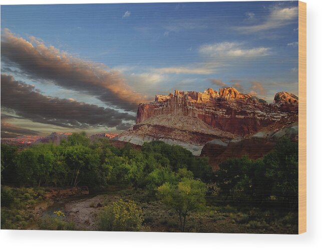 Capitol Reef National Park Wood Print featuring the photograph Capitol Reef National Park #664 by Mark Smith